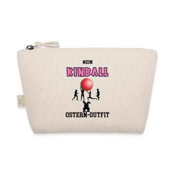 Kinball Spielerin Kinballerin Oster Geschenk - Bio-Täschchen - Natur - Vorne