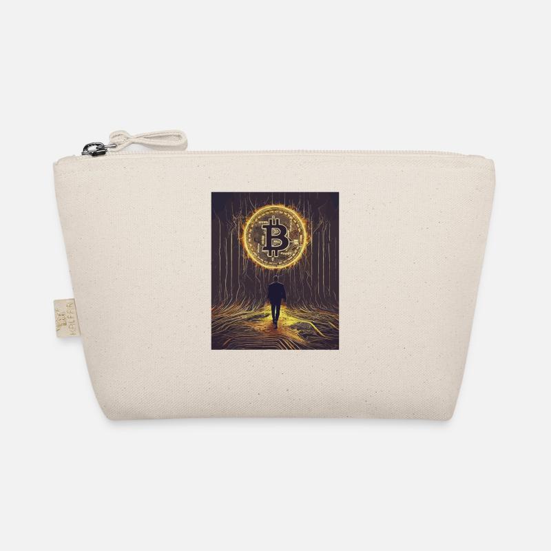 Scène forestière numérique Bitcoin Trousse biologique