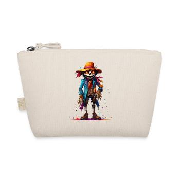 Scarecrow / Harvest Worker / Corn Field / Field - Organic Pouch - nature - Front