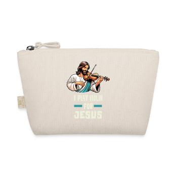 Je joue du violon pour Jésus - Trousse biologique - nature - Devant