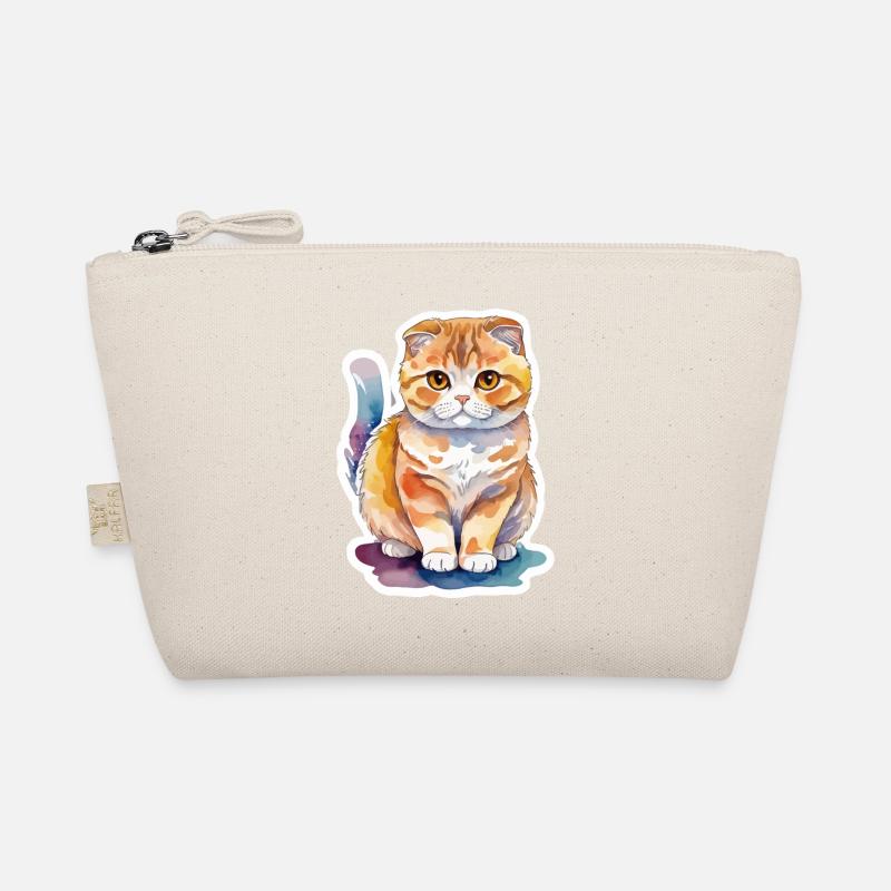 Scottish Fold Scottish Fold-Eared Cat Organic Pouch
