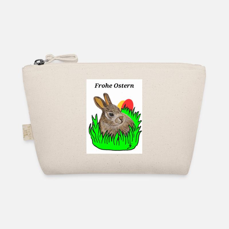 EG Hase I Tier I Osterhase I Urlaub I Geschenk - Bio-Täschchen - Natur