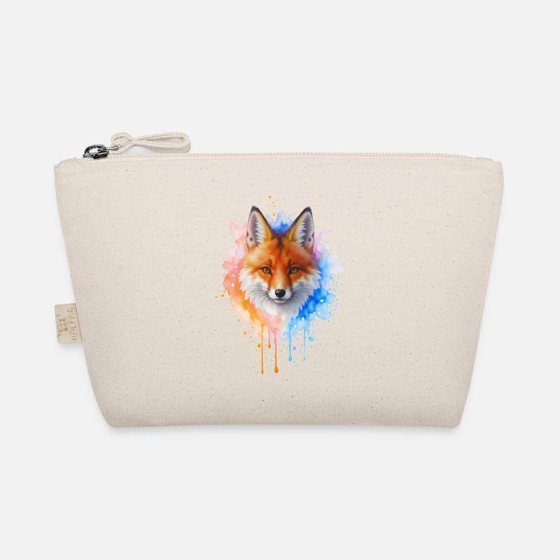 Aquarell Fuchs Bio-Täschchen