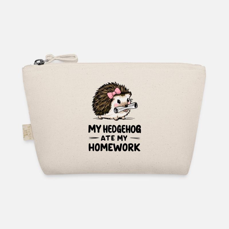 My hedgehog ate my homework Organic Pouch