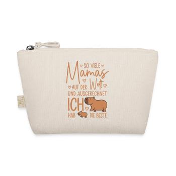So viele Mamas Beste Mama Baby Muttertag Geschenk - Bio-Täschchen - Natur - Vorne