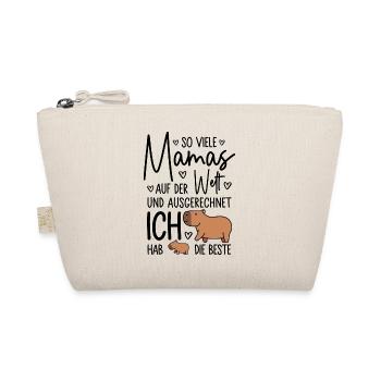 So viele Mamas Beste Mama Baby Muttertag Geschenk - Bio-Täschchen - Natur - Vorne