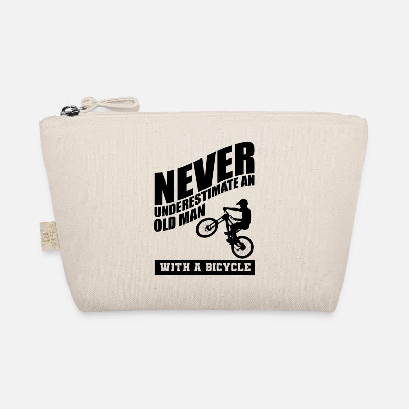 Funny Bicycle Saying Organic Pouch