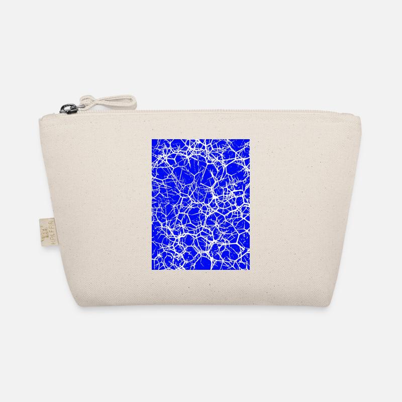 blue thorn pattern Organic Pouch