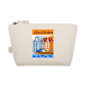 EG Tulips I Amsterdam I Tulip Festival I Holiday - Organic Pouch - nature - Front