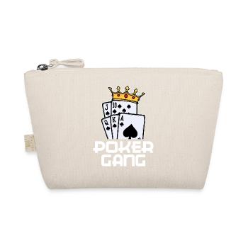 Poker Statement Casino Card Game Gambling - Organic Pouch - nature - Front