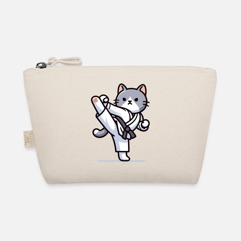 Karate Kitty: Die katzenartige Kämpferin Bio-Täschchen