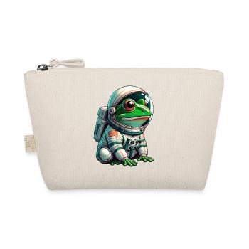 Frog astronaut in space - Organic Pouch - nature - Front