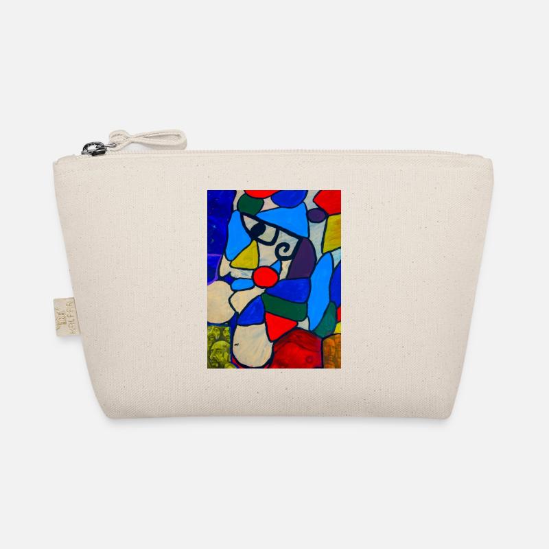 Kunstvolles Design - Bio-Täschchen - Natur