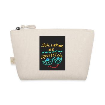 EG Sport I Holiday I Sayings I Positive I Cool - Organic Pouch - nature - Front