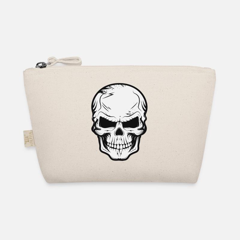 Dark Skull,Skull,Skull Drawing Organic Pouch