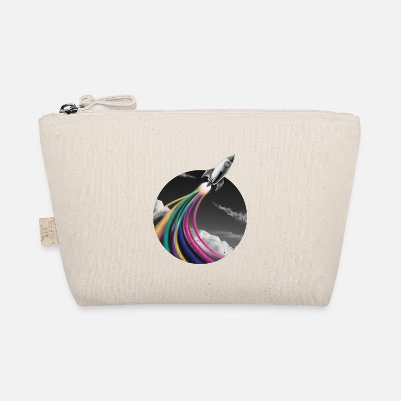 Bunte Sprüh Rakete Bio-Täschchen