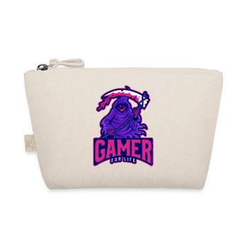 Gamer For Life - Organic Pouch - nature - Front
