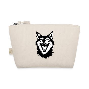 Laughing Wolf image - Laughing Wolf streetart - Organic Pouch - nature - Front