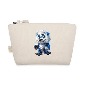 Yeti #lovely toons - Organic Pouch - nature - Front