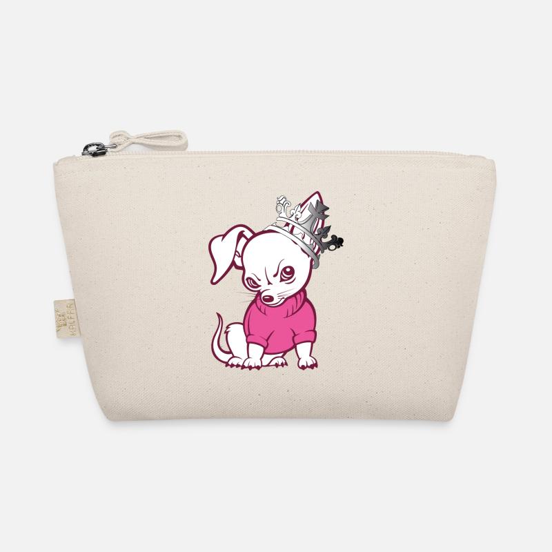 spitz mit krone Bio-Täschchen