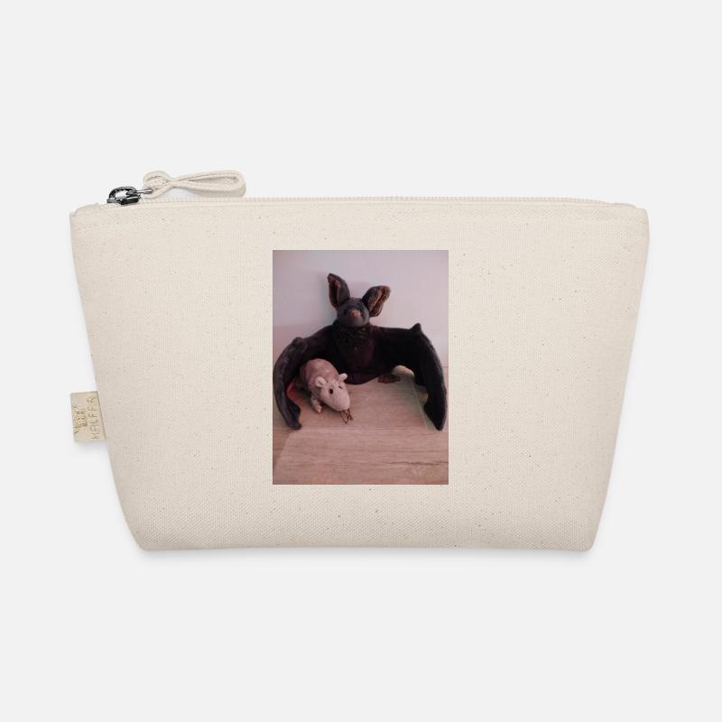 Night Wing Bat and Mouse - Organic Pouch - nature