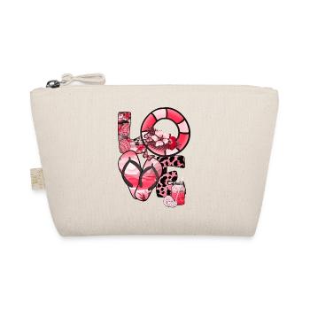 Summer Lake Nature Flora Art Flowers Sea Beach - Organic Pouch - nature - Front