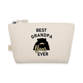 Le meilleur grand-père ours de tous les temps. Version noire et dorée - Trousse biologique - nature - Devant