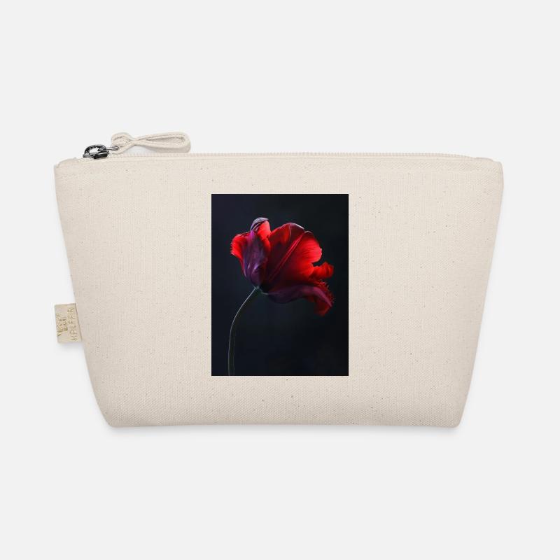 Poster Red Beauty 2 - Bio-Täschchen - Natur
