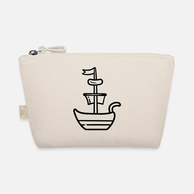 Pirate ship Organic Pouch