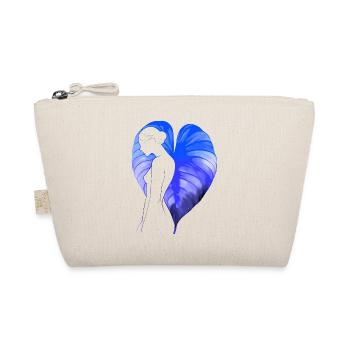 Flowers Women girl fashion design art female style - Organic Pouch - nature - Front