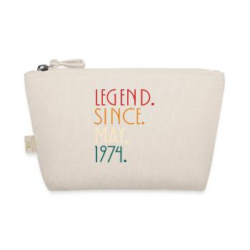 Legend since May 1974 - Minimalist - Organic Pouch - nature - Front