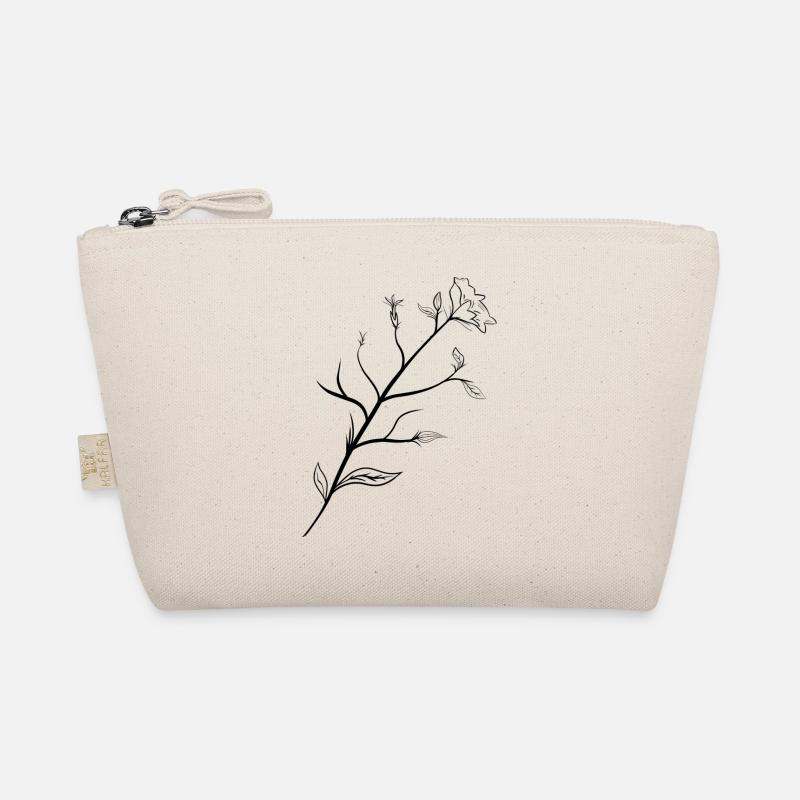 Delicate Flower Organic Pouch