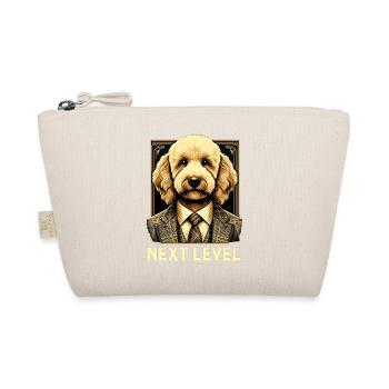 Goldendoodle Hund Next Level Anzug Geschenk - Bio-Täschchen - Natur - Vorne