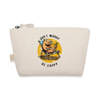 Don't worry be Cappy - Capybara - Holiday - Organic Pouch - nature - Front