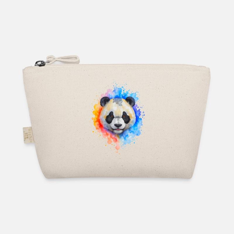Éclaboussure de panda aquarelle Trousse biologique