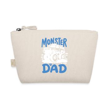 Monster Truck Papa Vatertag - Bio-Täschchen - Natur - Vorne