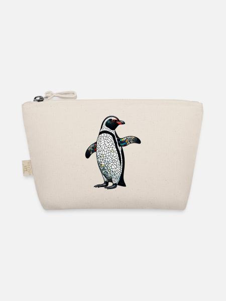 Pinguin - Bio-Täschchen - Natur