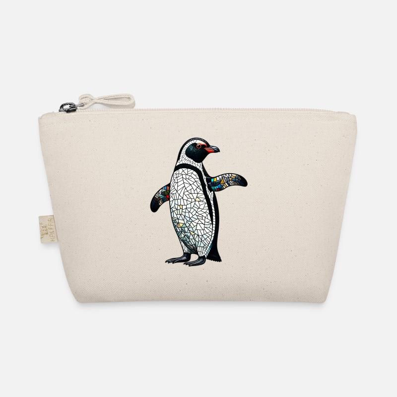 Pinguin - Bio-Täschchen - Natur