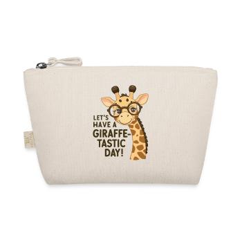 Lasst uns einen fantastischen Tag haben - Giraffe - Bio-Täschchen - Natur - Vorne