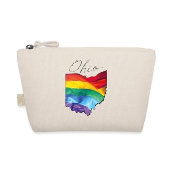 Ohio (États-Unis) | Drapeau réel | Texte LGBTQIA+ - Trousse biologique - nature - Devant