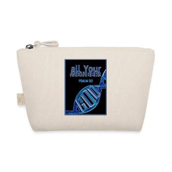 all YOUR wonders DNA - Organic Pouch - nature - Front