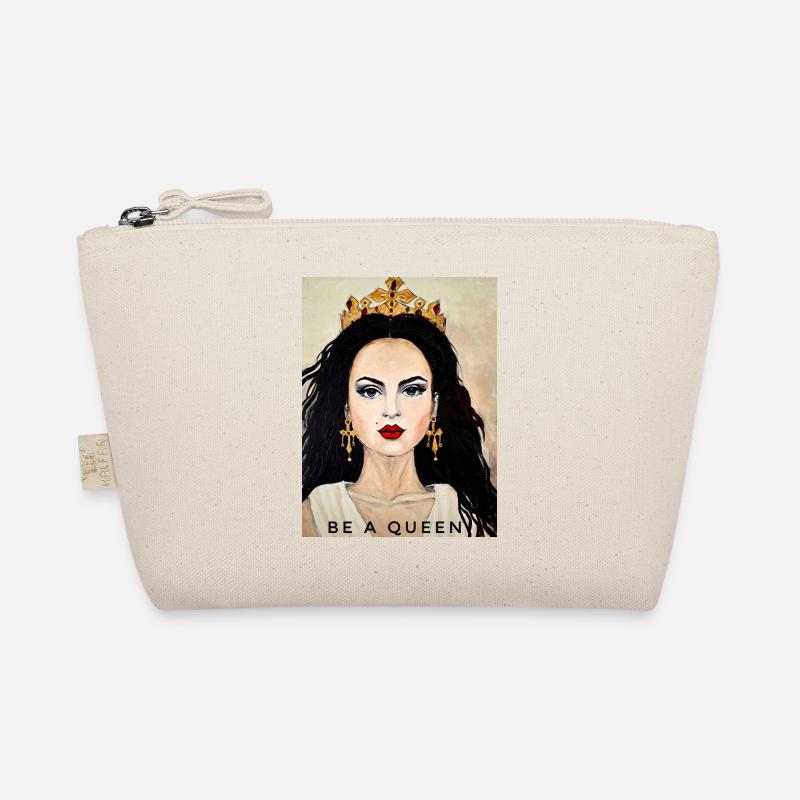 Be a Queen - Bio-Täschchen - Natur