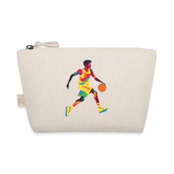 Basketball player Basketball player - Organic Pouch - nature - Front