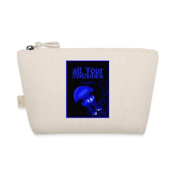 all Your wonders - Qualle - Bio-Täschchen - Natur - Vorne