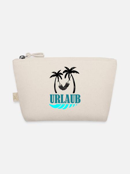 palms relax urlaub - Bio-Täschchen - Natur - Vorne