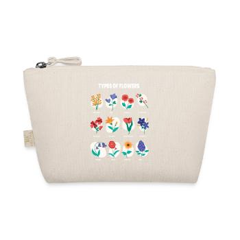Types of Flowers Flowers of The World - Organic Pouch - nature - Front