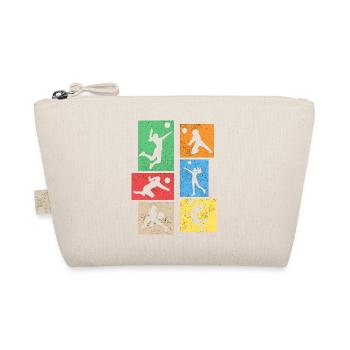 Women's VolleyBall - girls sport lovers - Organic Pouch - nature - Front