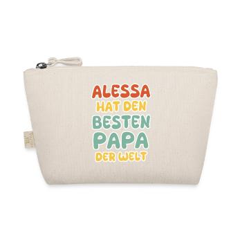 Alessa as a baby - Organic Pouch - nature - Front