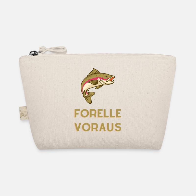 Forelle Voraus: Der Fang der Natur - Bio-Täschchen - Natur