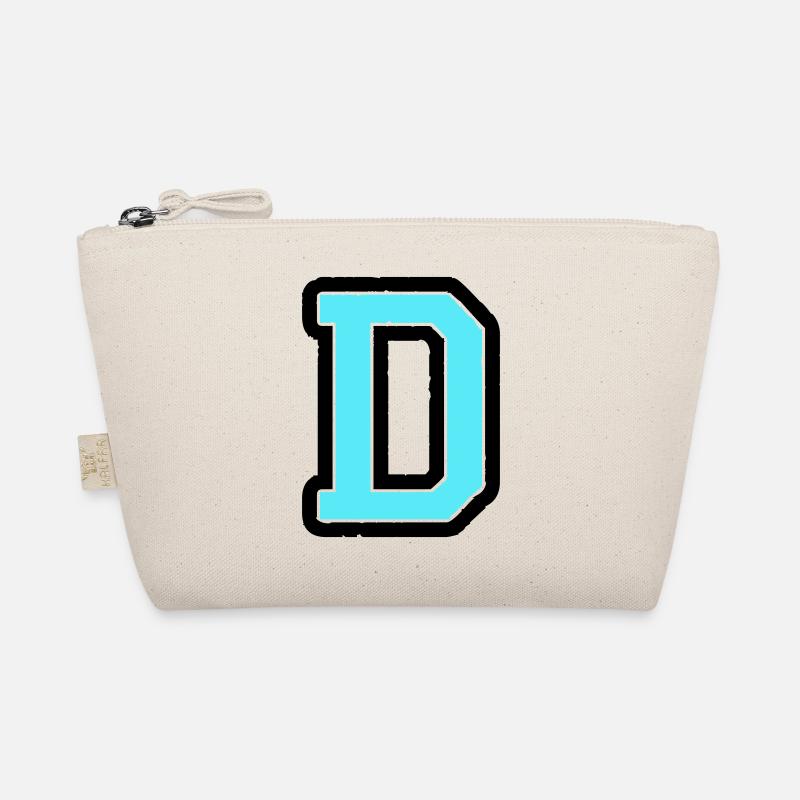 D letter Organic Pouch
